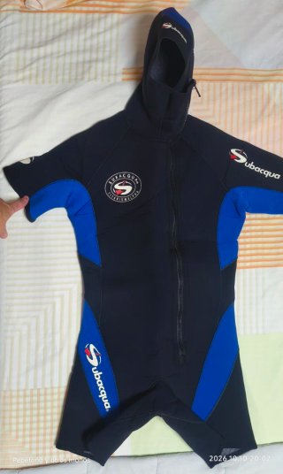 Traje Neopreno Corto Subacqua 5mm