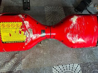 Patín Eléctrico Hoverboard Rojo