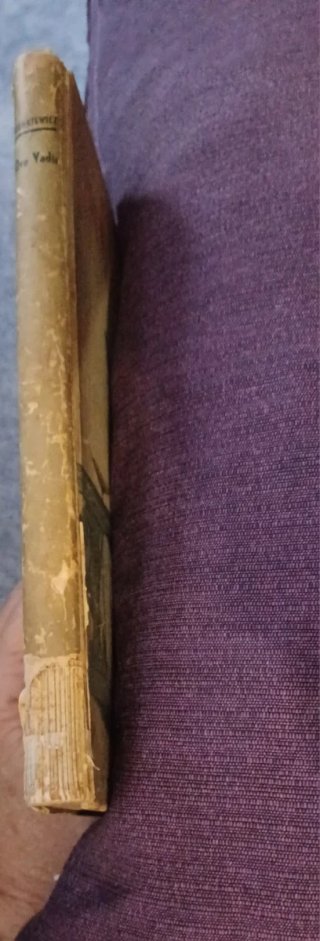Libro antiguo, Quo Vadis. Año 1950