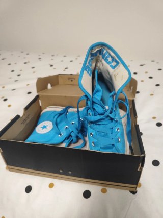 Zapatillas Converse Altas Azules