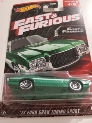 Hot Wheels Fast & Furious 72 Ford Gran Torino