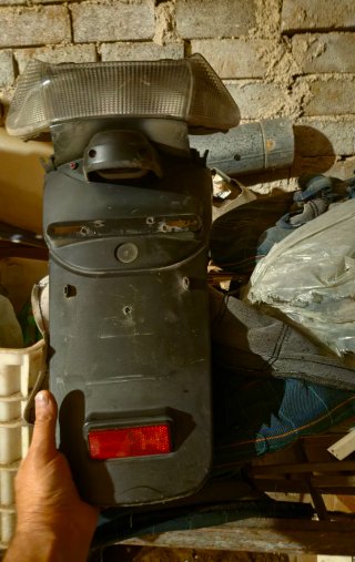Portatarga originale Tmax 500
