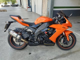 Kawasaki ZX10R 2010 Naranja y Negra