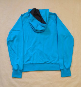 Reebok Sudadera con cremallera azul turquesa Talla