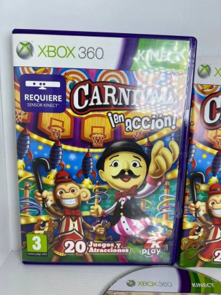 🇪🇦Carnival En acción! – Xbox 360 | PAL España