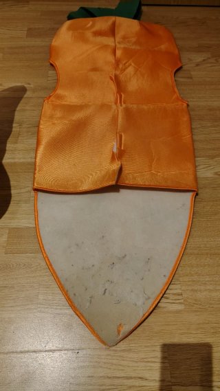 Disfraz Zanahoria Talla 4-6 Años