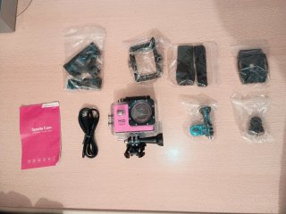Cámara Deportiva HD 1080p Waterproof