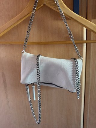 Bolso blanco Subdued con tachuelas