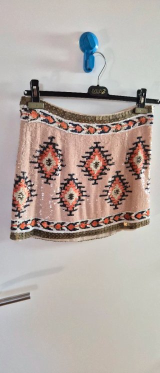 Minifalda lentejuelas