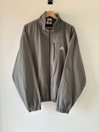 Chaqueta Adidas Vintage Gris Talla XL
