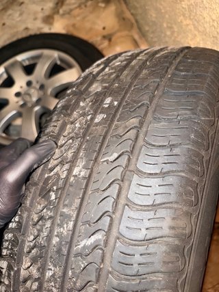 Set Llantas con Neumatico Mercedes