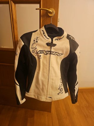 Chaqueta moto cuero IXON chica Talla S