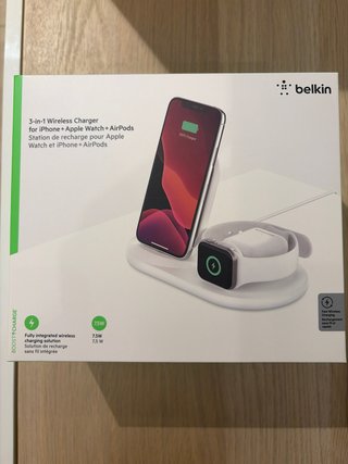 Estación de Carga 3 en 1 Belkin