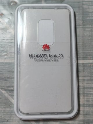 Custodia flessibile trasparente per Huawei Mate 20