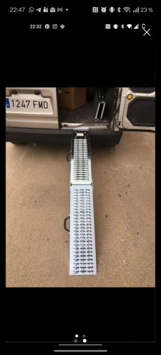 Alquiler Rampa Plegable