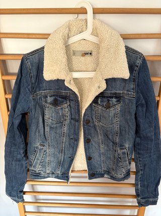 Cazadora vaquera Topshop forrada mujer T.34