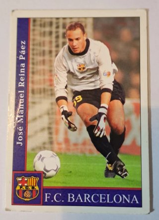 Cromo Mundicromo Liga 2001-2002.  67 Pepe Reina