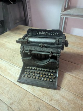 Salvadanaio Macchina da Scrivere Underwood