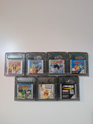 Lote 7 Juegos Game Boy Color