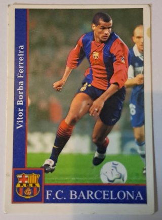 Cromo Liga 2001-2002 n77 Rivaldo. Mundicromo
