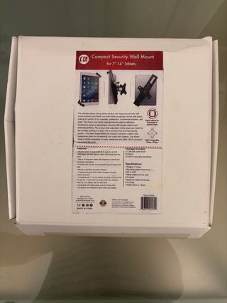 Supporto da Parete di Sicurezza per Tablet 7-14