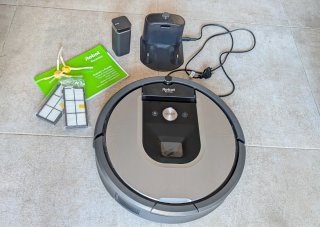 Robot Aspirador iRobot Roomba 960 + pared virtual