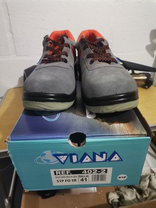 Zapatos de trabajo VIANA talla 41
