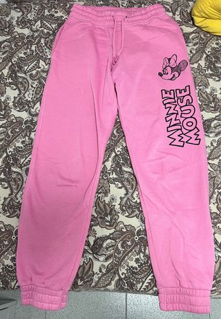 Pantalón chándal Minnie Mouse rosa