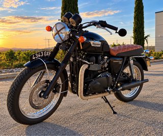 Triumph Bonneville T100 Negra 2009