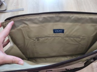 Bolso grande beige