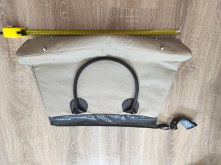 Bolso grande beige