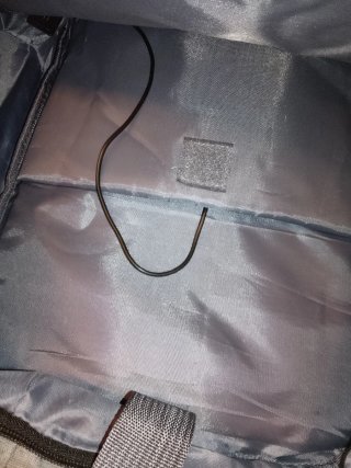 Mochila Gris y Negra