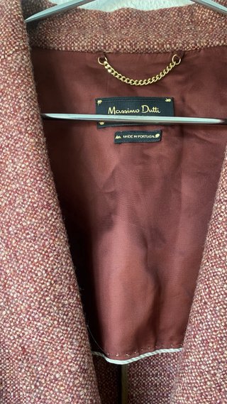 Chaqueta Massimo Dutti Roja