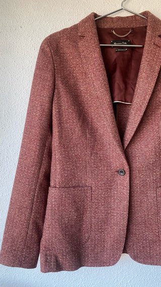 Chaqueta Massimo Dutti Roja