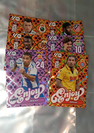 Cartas Panini MGK 2026/27 Enjoy y Power