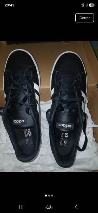 Zapatillas adidas casual negras 42 2/3