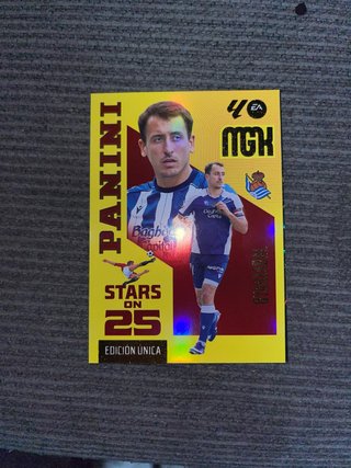 Cromo Panini Oyarzabal Stars on 25