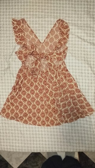 Vestido Estampado Geométrico