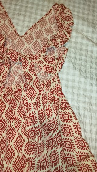 Vestido Estampado Geométrico