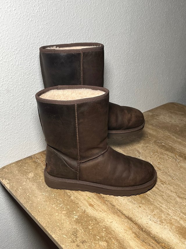 Botas originales UGG Piel Marrones