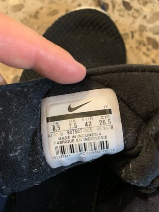 Zapatillas Nike Negro/Azul