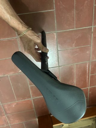 Sillín y Tija de Aluminio para Bicicleta