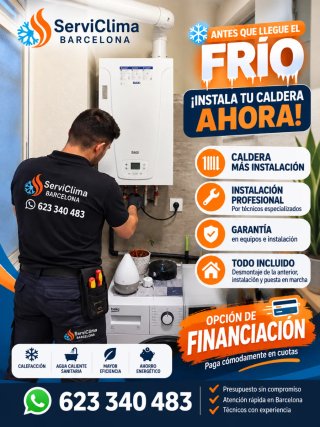 CALDERA + INSTALACIÓN CON OPCIÓN A FINANCIACIÓN