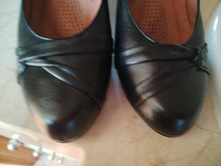 Zapatos de piel negros