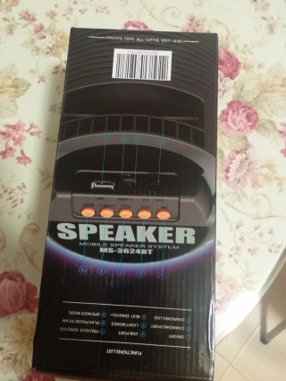 Altavoz Portátil MS-3624BT