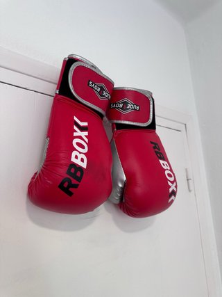 Guantes de Boxeo Rude Boys RB Box Rojos 8 oz