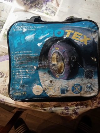 Cadenas de tela para nieve Fix & Go Tex