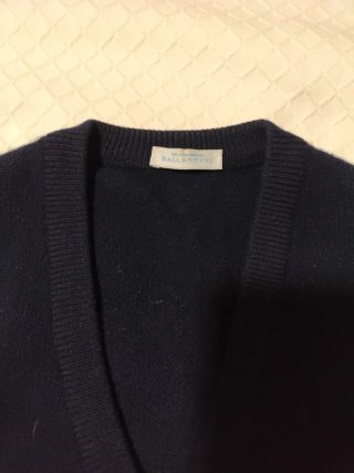 Jersey Ballantyne pico lana escocesa 48