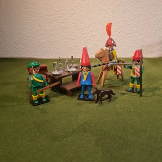 Lote Playmobil Medieval Vintage Famobil