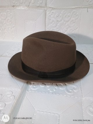 Cappello Fedora Marrone
